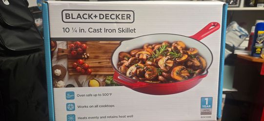 Black and Decker 10 1/4 Cast Iron Skillet