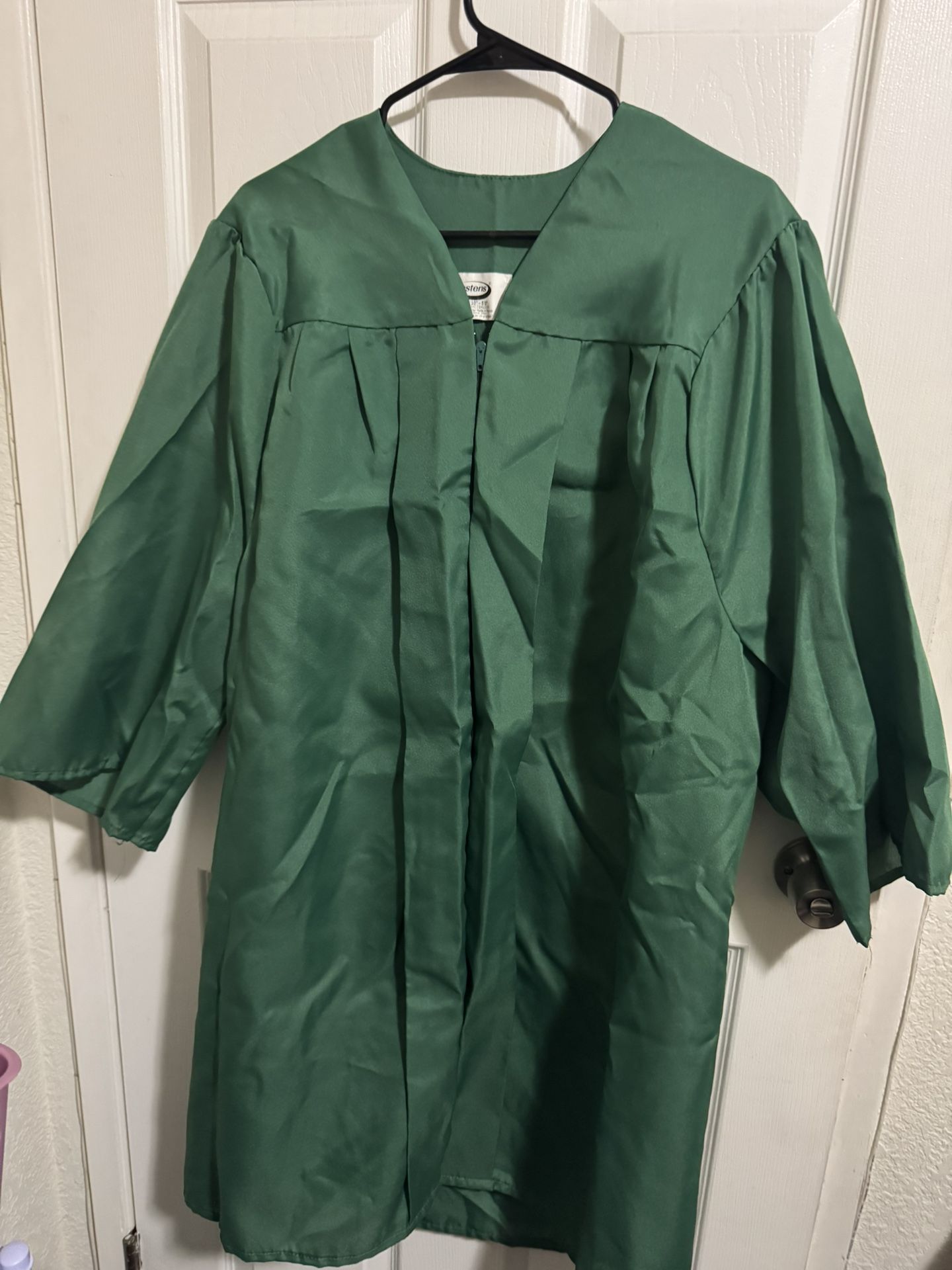 Green Graduation Gown