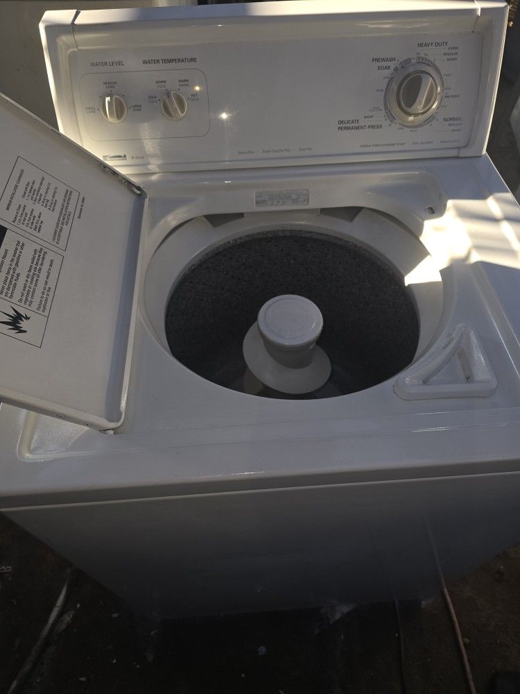 Kenmore Washer Super Capacity And Heavy Duty Works Excellent