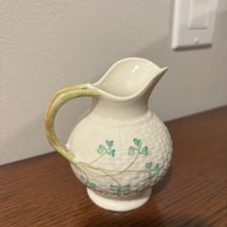 Belleek Shamrock Creamer Cup 