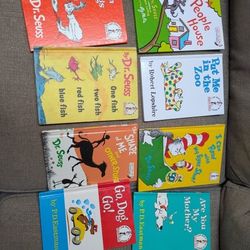 Lot Of 8 Dr. Seuss Books 
