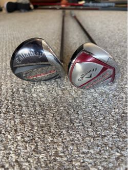 Callaway Diablo Edge Fairway Wood and 4 Hybrid Golf Clubs – Used Pair