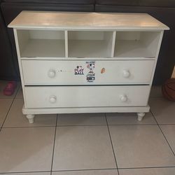 White Pottery Barn Dresser