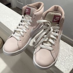 Light pink Nike blazers