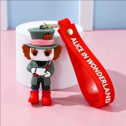 Alice in Wonderland Mad Hatter Keychain