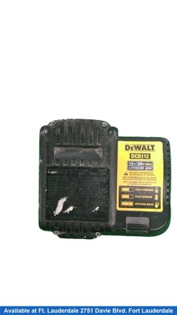 Dewalt Dcb112 Yellow Battery Charger