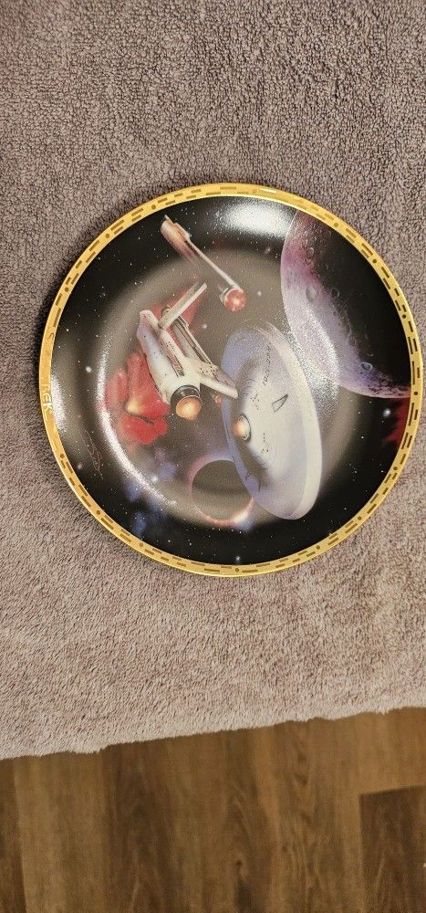 Star Trek Enterprise NCC-1701 Original Collector Plate