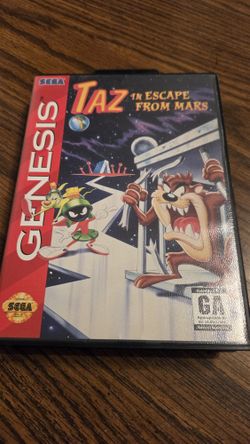 Taz In Escape From Mars Sega Genesis