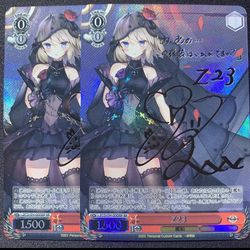AZL/S102-T63SP | Z23 | Azur Lane | Gold Foil Signature | Custom Anime Cards