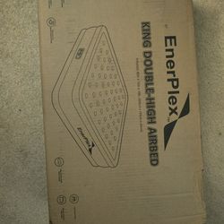 Enerplex King Size Air Mattress Double Height 18" With Built In Pump