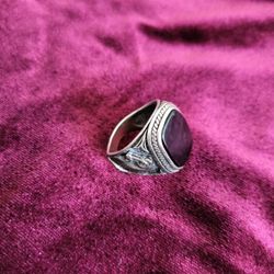 Obsidian Mens Ring