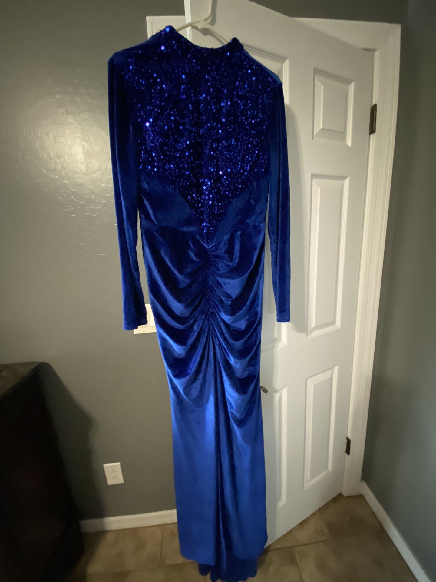 Royal Blue Elegant Dress 