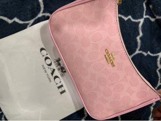 Coach Nolita 19 in Pink Signature Canvas