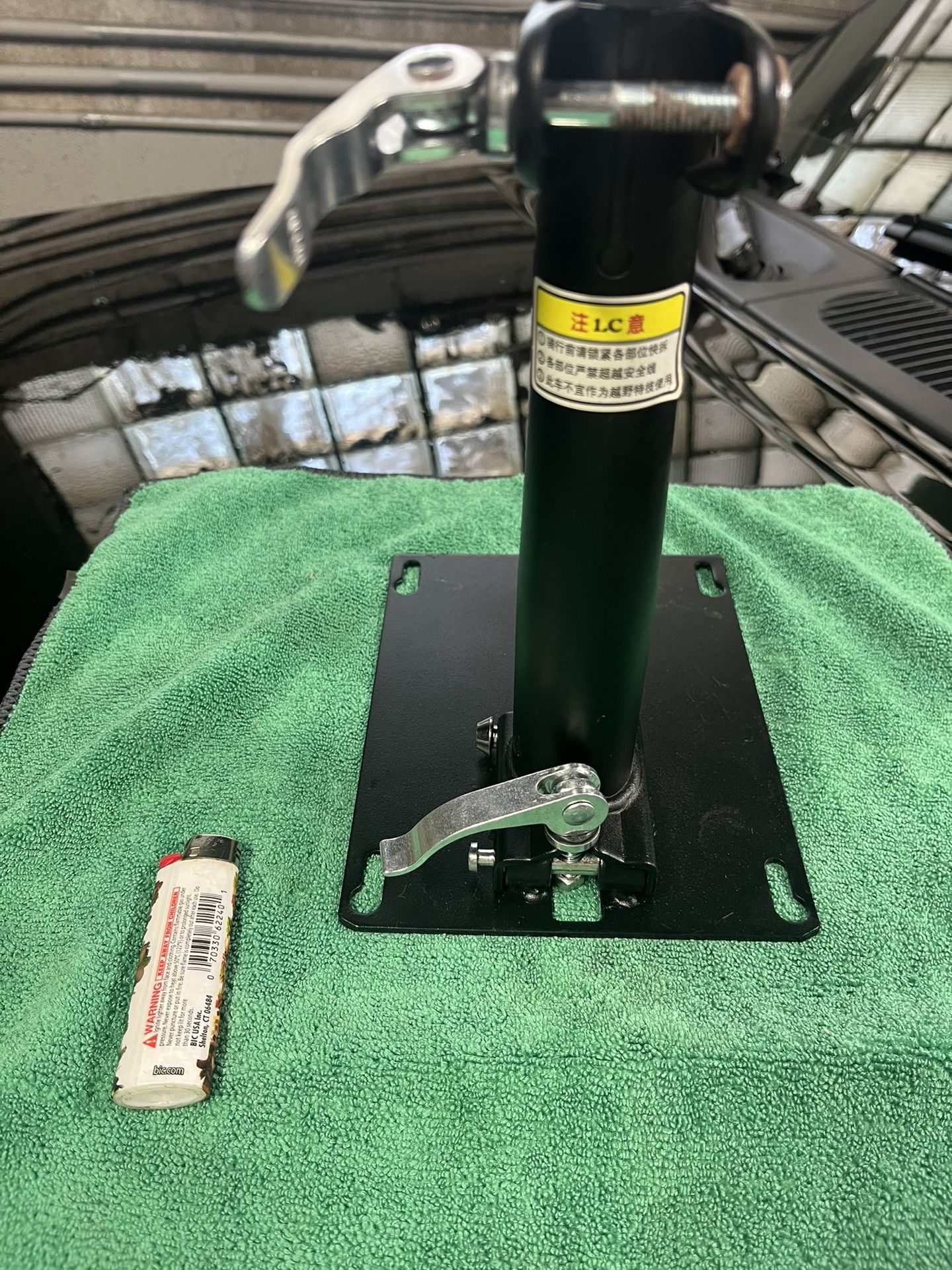 Scooter Seat, Base And Pole 