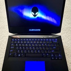 Alienware 14 Gaming QuadCore i7-4800MQ 2.7GHz 16GB 64GB SSD+750GB HDD GTX765M Win11Pro Office21