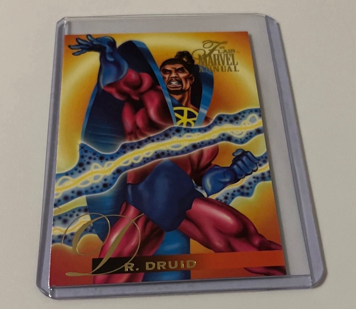 1995 Flair Marvel Annual Dr Druid #90