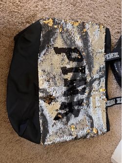 PINK Sequin Bag