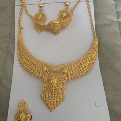 Women Weeding Set Like Gold Very Elegant $$49