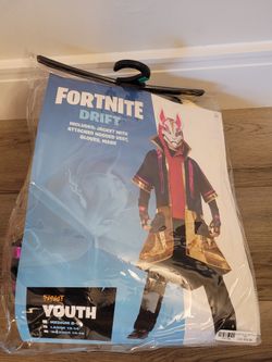 Fortnite Drift Halloween Costume Youth Large 12-14