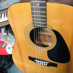 Ef30 Vintage Eterna Yamaha Acoustic Guitar 