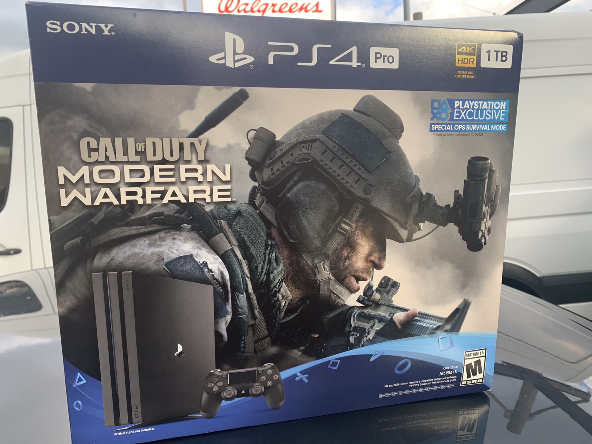 PS4 w/newest call of duty 1tb memory