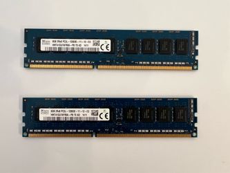 8GB 2Rx8 PC3L-12800E Desktop RAM