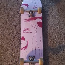 RARE Cory Kennedy- Let's Party.    Skateboard