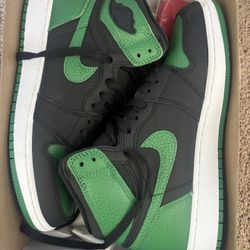 Jordan 1 Retro High Pine Green Black 