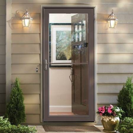 Andersen 36 In X 80 In Terratone Left Hand Self Storing Storm