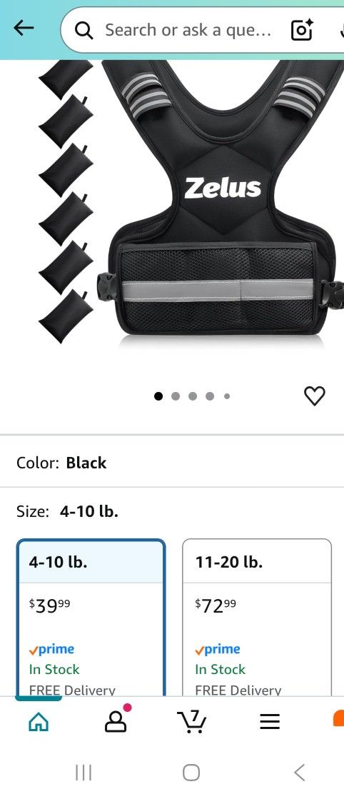 Weighted Vest Zelus Brand Green