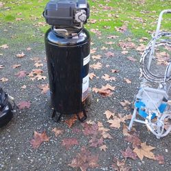 2 Air Compressors 1 Paint Sprayer  Sold Togeher
