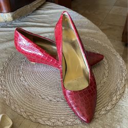  Red  Heels size 8  $5