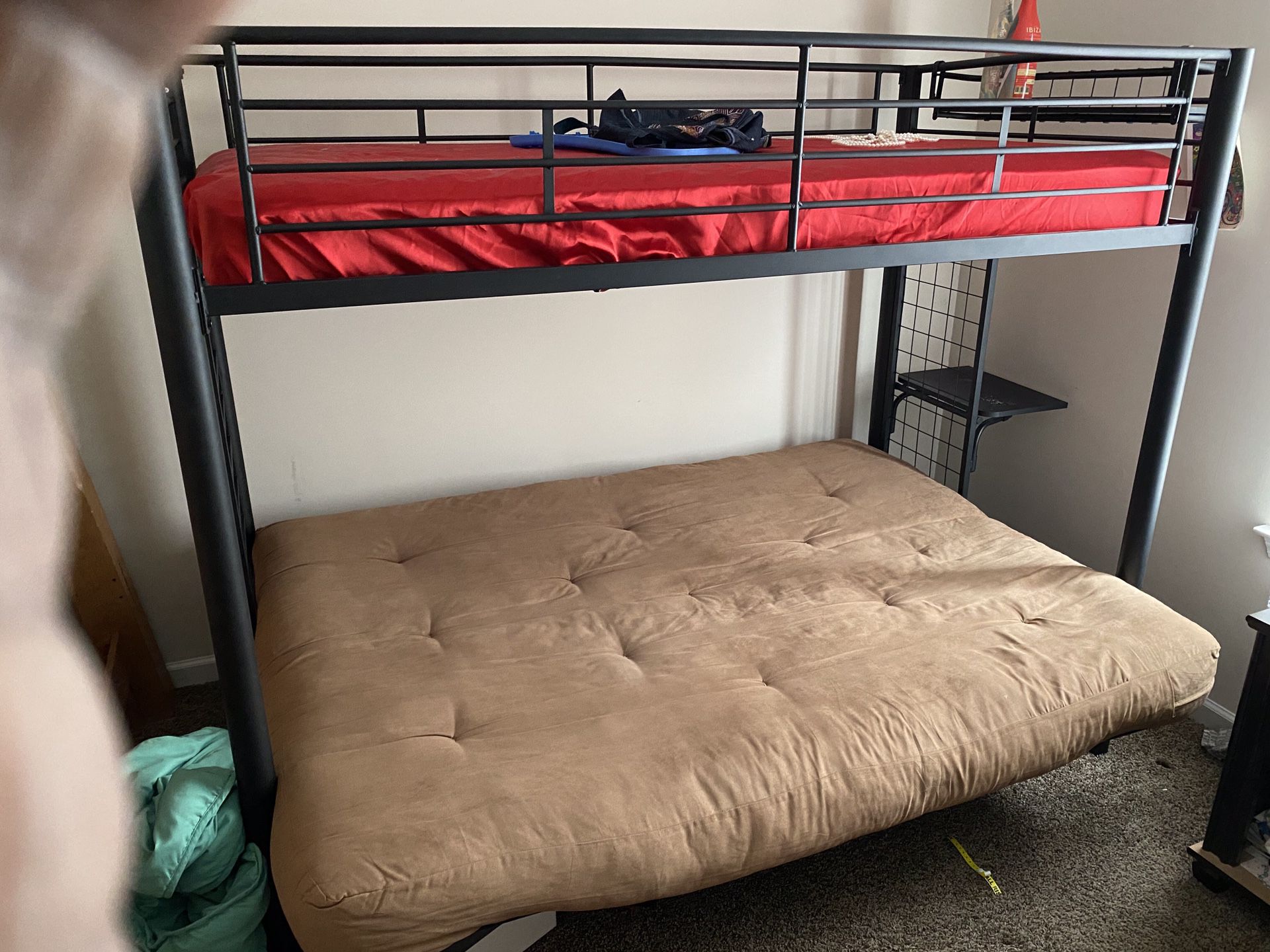 Rarely used Bunk Bed Futon Bottom
