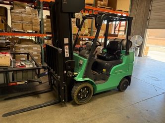 Mitsubishi Forklift Green Sit-Down