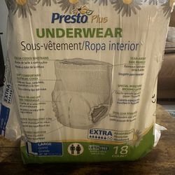 Disposable adult Underwear