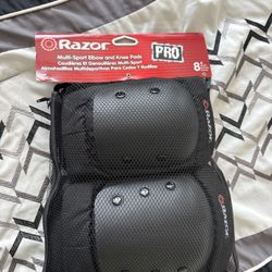 Razor Elbow And Knee Pads Sports Protectors