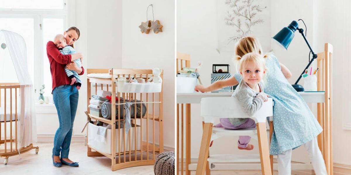 Stokke Changing Table Converted to Desk