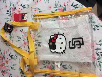 Hello Kitty Padres stadium clear bag