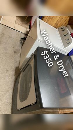 Washer and Dryer Set