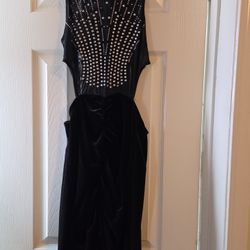 Black Dress With Train