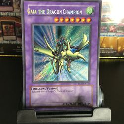 Yugioh Gaia The Dragon Champion LOB Unlimited