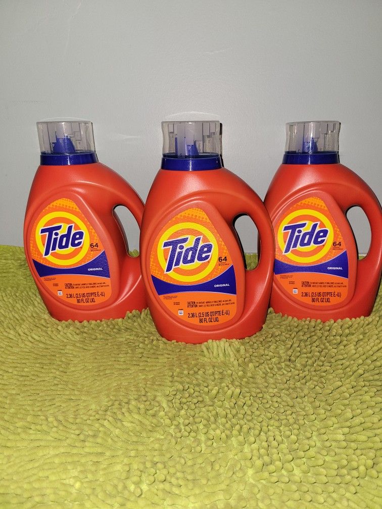 3 Tide Original 80oz/64 Loads