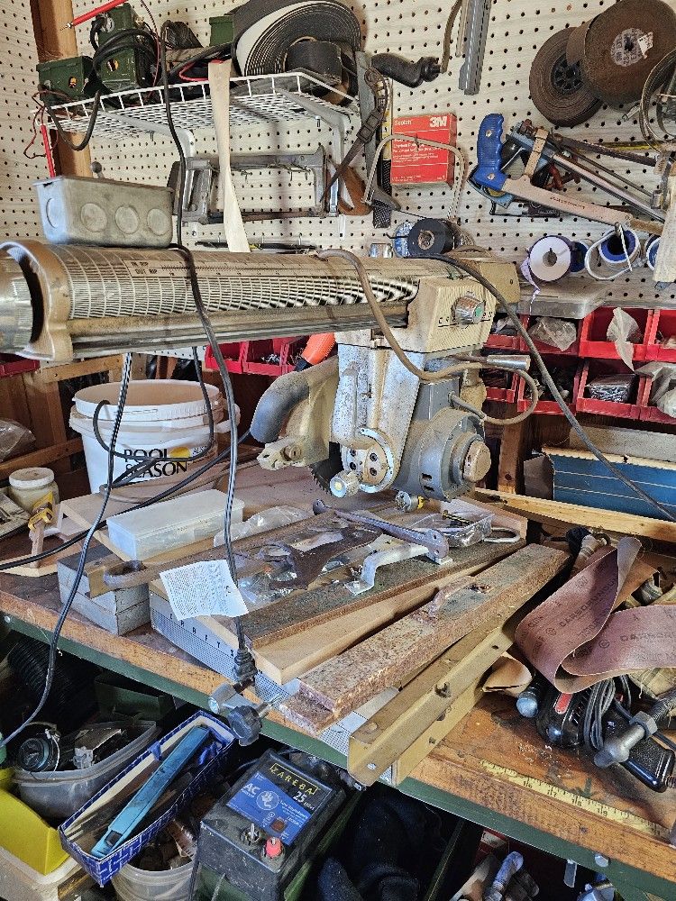 Old Craftsman Radial Arm Saw 10-in