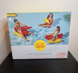 Water Pool Toys Hot Dog Jousting set
