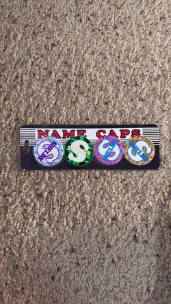Vintage 90s Name Caps Sealed Pack New Old Stock Holographic Pogs - Milk Caps Only
