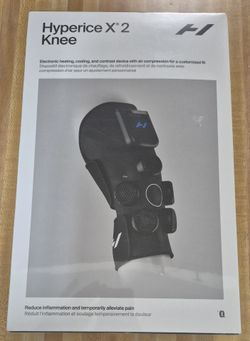 Hyperice X 2 Knee Advanced Heat and Cold Contrast Therapy Massager .