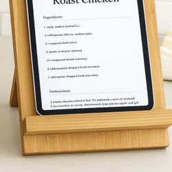 Solid Wood iPad Stand ( Regular And Mini 