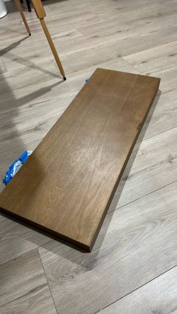 Pottery barn, floating wall shelf 36 x 14”