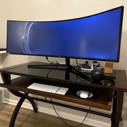 Samsung 49” Curved Odyssey Monitor (Damaged)
