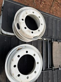 17.5x6.75 Heavy-Duty 8-Lug Steel Wheels/Rims – $275 OBO